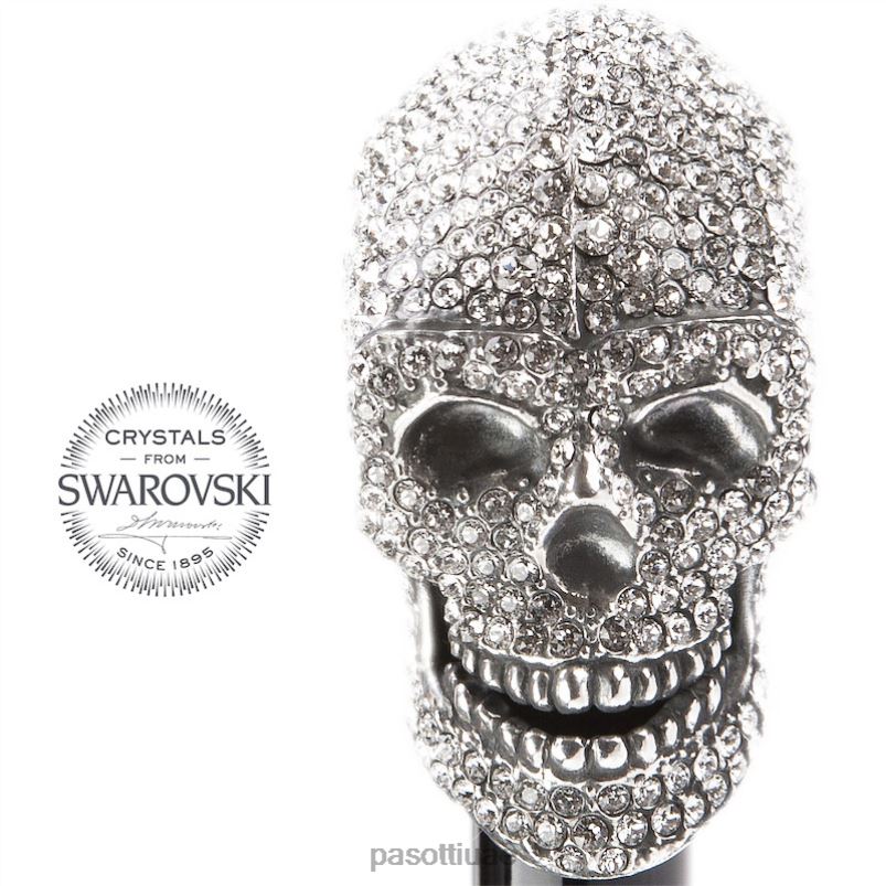 مظلة | 478 oxf-18 w333tr - مظلة جمجمة سواروفسكي الفاخرة PASOTTI Z446V4